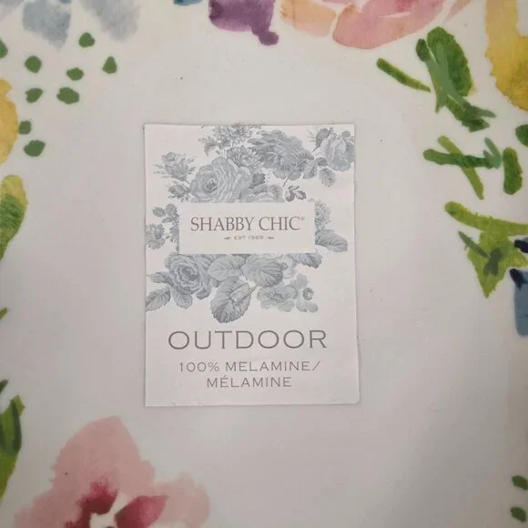 Outdoor Melamine Serving Bowl with Utensils - Picture 3 of 8